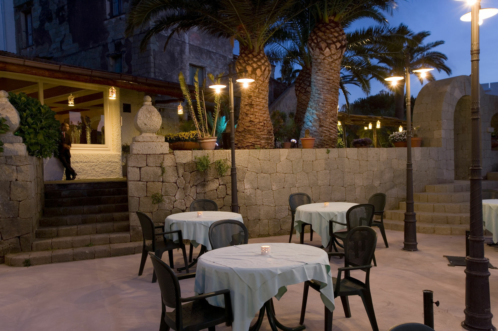 Hotel Parco Maria Terme Forio di Ischia Restaurant bilde